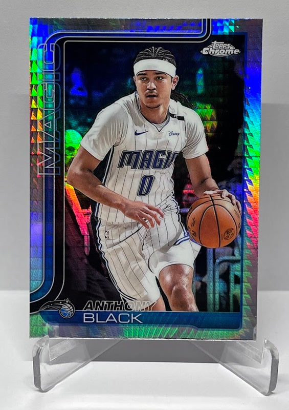 2025-26 Topps Chrome Prism Anthony Black Orlando Magic #103