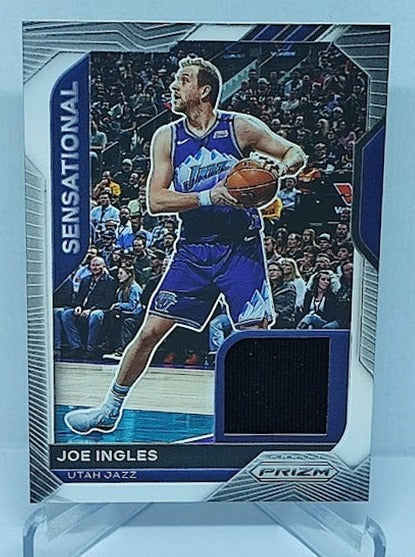 2020-21 Panini Prizm Sensational Swatches Joe Ingles Utah