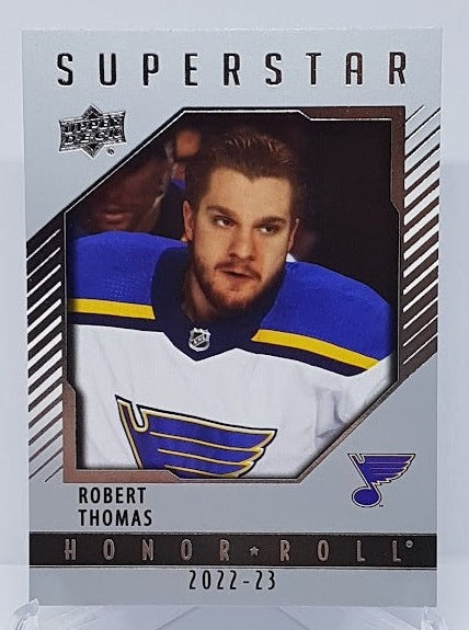 2022-23 Upper Deck Superstar Honor Roll Robert Thomas Blues