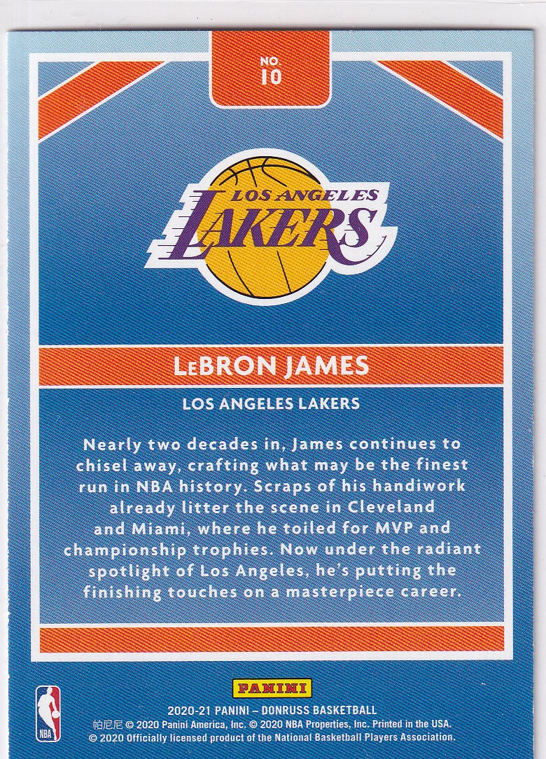 2020-21 Panini Donruss CRAFTSMEN Complete Set #1-15