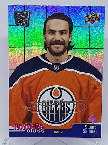 2020-21 Upper Deck Extended Series Rookie Class Stuart Skinner Oilers RC35