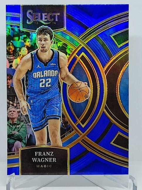 2023-24 Panini Select Silver Prizm Franz Wagner Orlando Magic #184