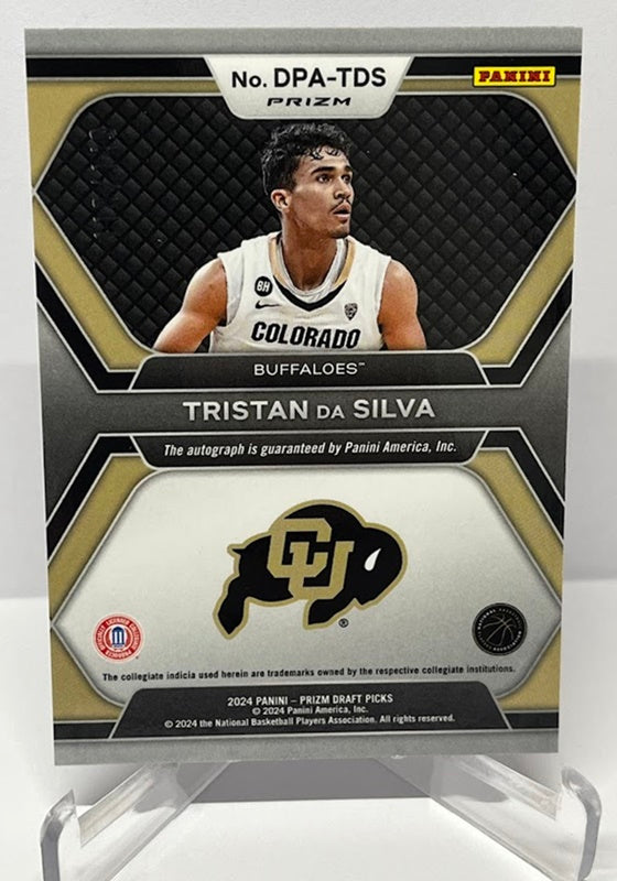 2024 Panini Prizm Draft Picks AU RC Tristan Da Silva Colorado 118/149 *4