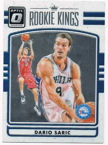 2016-17 Panini Donruss Optic Rookie Kings Dario Saric 76ers #30