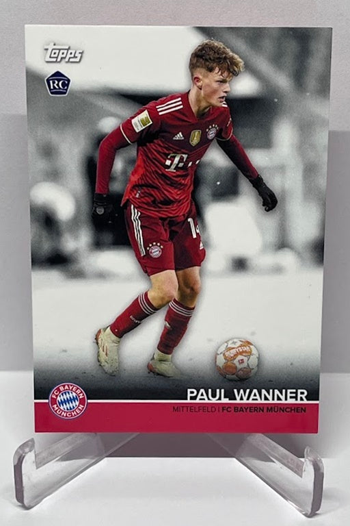 2021 Topps RC Paul Wanner Bayern München