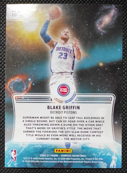 2020-21 Panini Donruss ZERO GRAVITY Complete Set #1-10