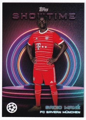 2022-23 Topps Showtime Champions League Sadio Mane München