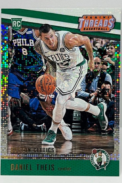 2017-18 Panini Threads Dazzle RC Daniel Theis Boston Celtics 09/10 #77 *4