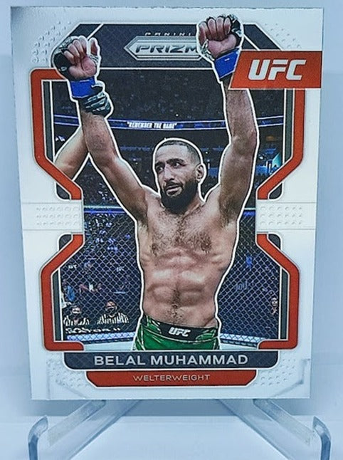 2022 Panini Prizm UFC Belal Muhammad #119