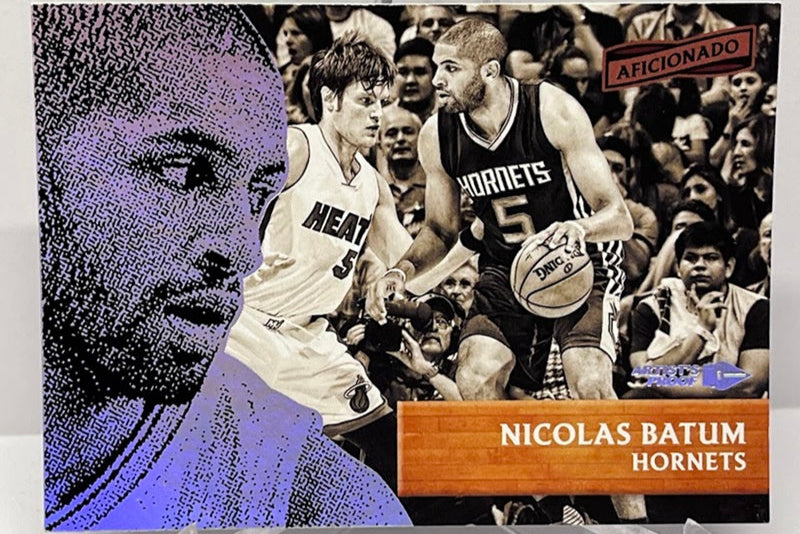 2016-17 Panin Aficionado Press Proof Nicolas Batum Hornets #76
