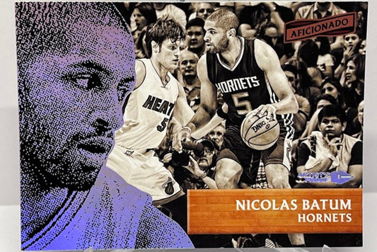 2016-17 Panin Aficionado Press Proof Nicolas Batum Hornets #76