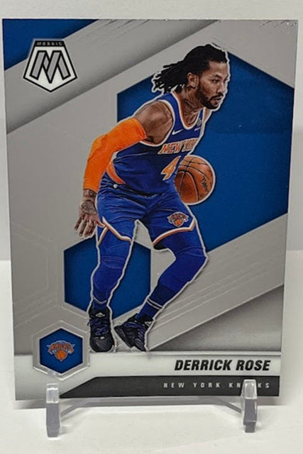 2020-21 Panini Mosaic Derrick Rose New York Knicks #123