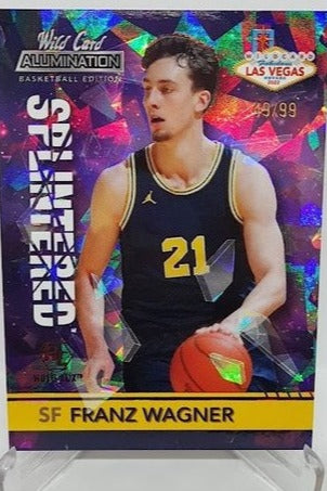 2022 Wild Card Splintered Las Vegas Exclusive Franz Wagner 49/99
