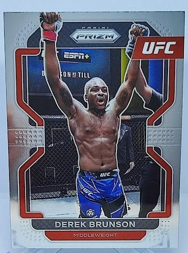 2022 Panini Prizm UFC Derek Brunson #191