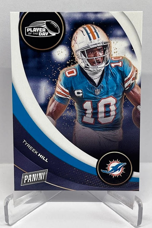 2024 Panini Player of the Day Tyreek Hill Miami Dolphins #10