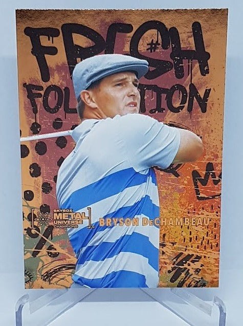 2021 Skybox Metal Universe French Foundation Copper Bryson DeChambeau
