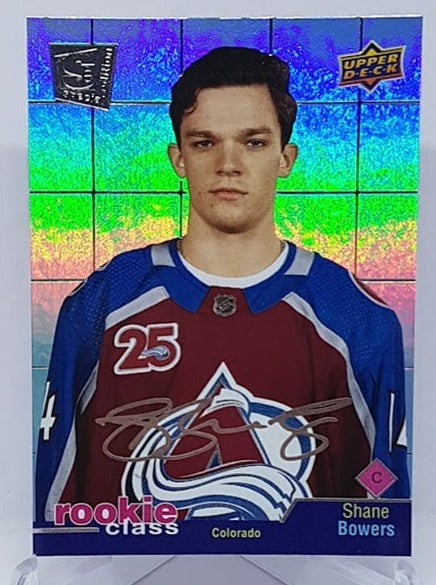 2020-21 Upper Deck Extended Series Rookie Class Shane Bowers Colorado RC25