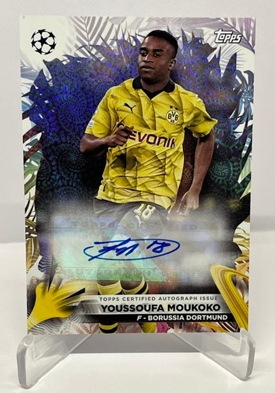 2023-24 Topps Carnaval UEFA AU Youssoufa Moukoko Borussia Dortmund