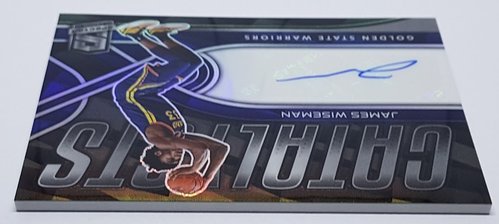 2021-22 Panini Spectra Prizm Catalysts James Wiseman Warriors 43/75