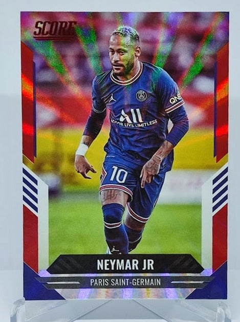 2021-22 Panini Score FIFA Red Laser Neymar jr PSG #162