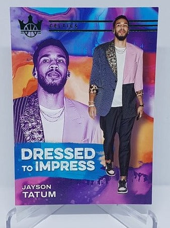 2022-23 Panini Court Kings Dressed to Impress Jayson Tatum Celtics 14/25