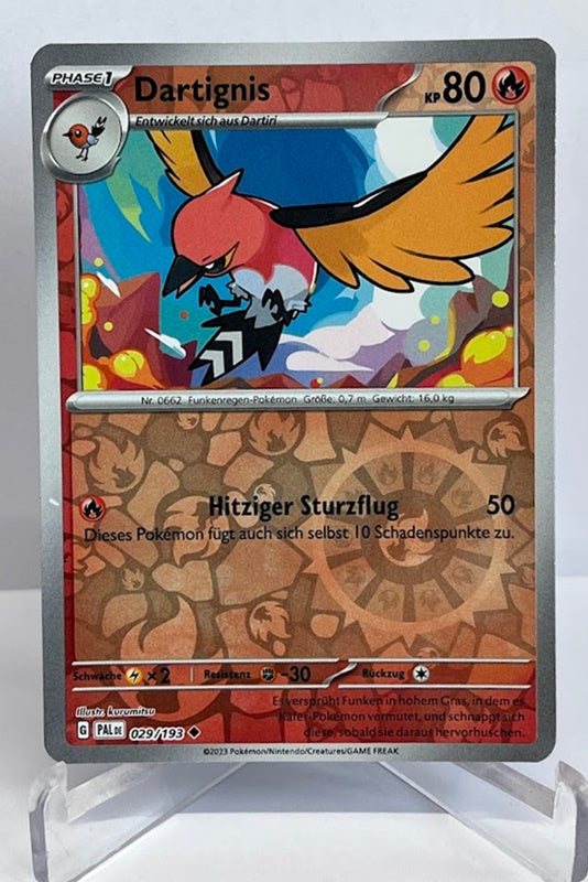 Pokemon Entwicklungen in Paldea Dartignis 029/193 Reverse Holo Deutsch #99