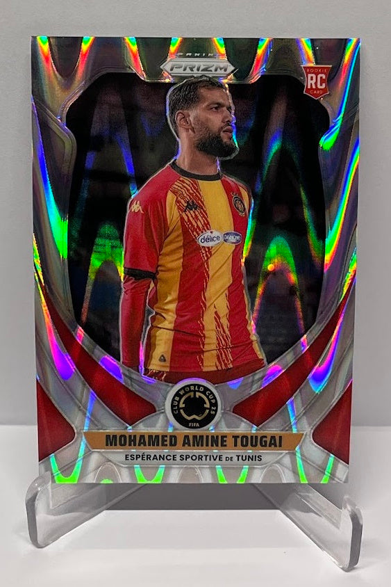 2025 Panini Prizm FIFA Club World Cup Seismic RC Mohamed Amine Tougai #80