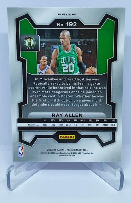 2023-24 Panini Prizm Pink Ice Prizm Ray Allen Celtics #192