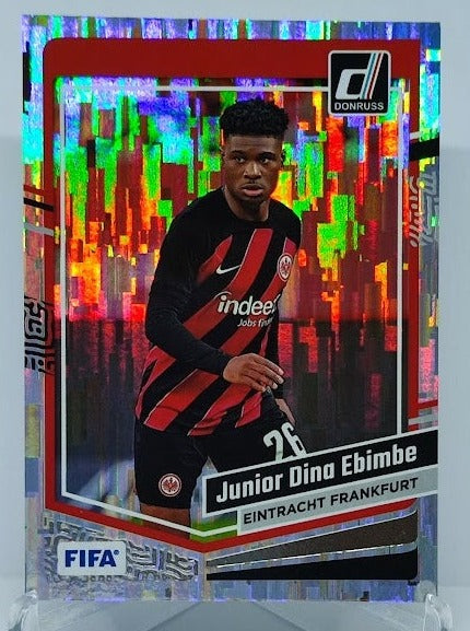 2023-24 Panini Donruss FIFA Silver Junior Dina Ebimbe Frankfurt #144
