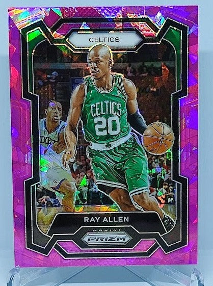 2023-24 Panini Prizm Pink Ice Prizm Ray Allen Celtics #192