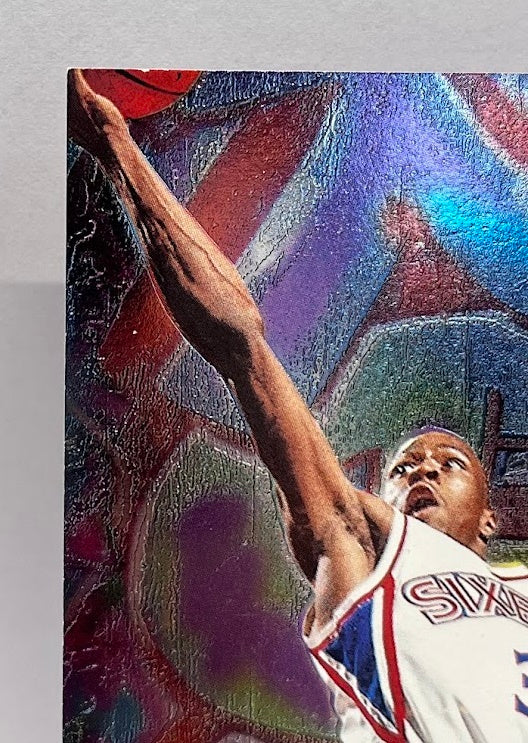 1996-97 Fleer Metal Fresh Foundation Allen Iverson 76ers #236