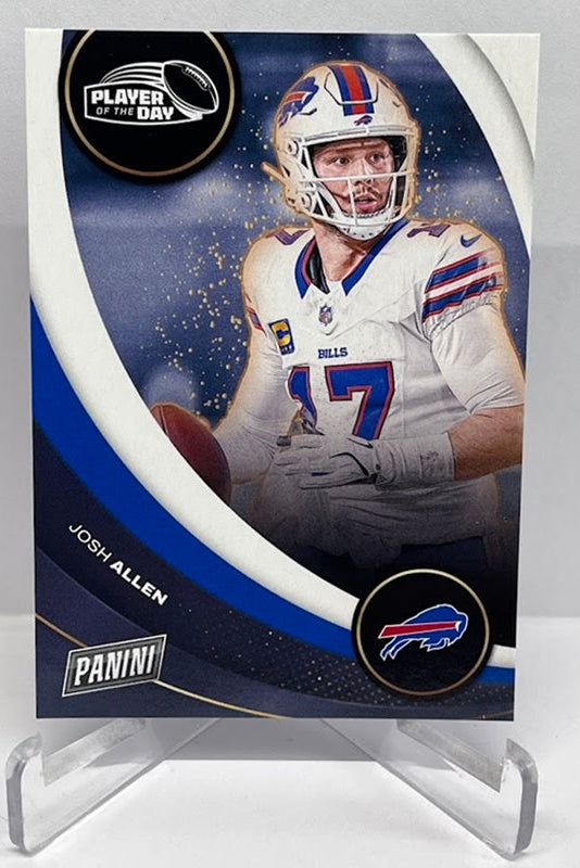 2024 Panini Player of the Day Josh Allen Buffalo Bills #9