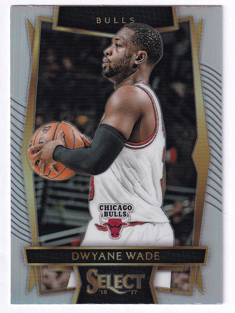 2016-17 Panini Selecet Prizm Dwyane Wade Bulls #93