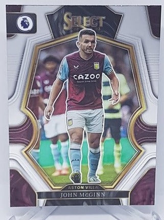 2022-23 Panini Select Premier League Mezzanine John McGinn Aston Villa #123