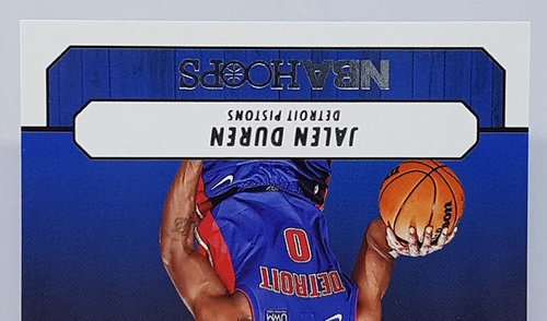 2022-23 Panini Hoops Great Significance RC Jalen Duren Pistons