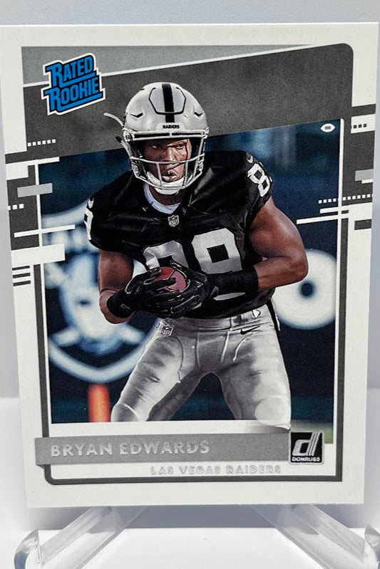 2020 Panini Donruss Rated Rookie Bryan Edwards Raiders #328