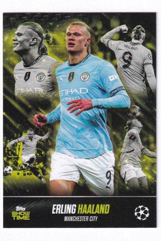 2024-25 Topps Showtime Show Up Erling Haaland Manchester City