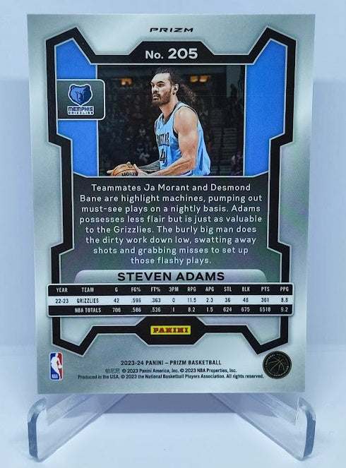2023-24 Panini Prizm Pink Ice Prizm Steven Adams Grizzlies #205