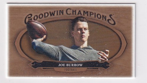 2020 Upper Deck Goodwin Champions Lumberjack Joe Burrow #91