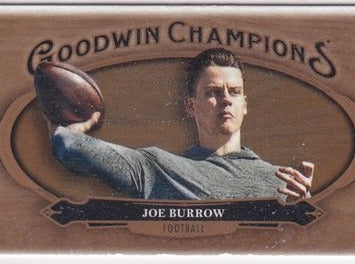 2020 Upper Deck Goodwin Champions Lumberjack Joe Burrow #91