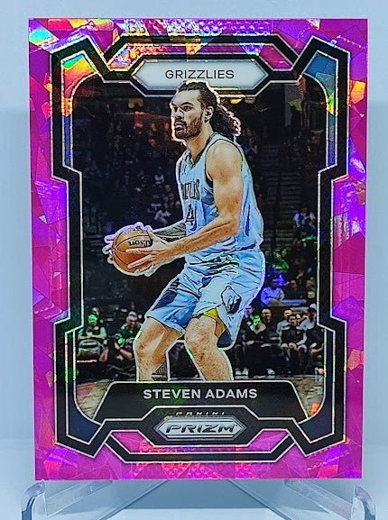 2023-24 Panini Prizm Pink Ice Prizm Steven Adams Grizzlies #205