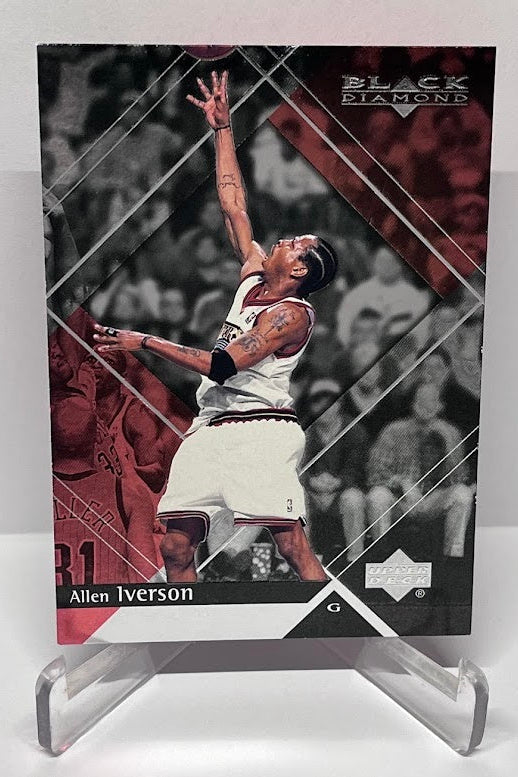 2000 Upper Deck Black Diamond Allen Iverson 76ers #60