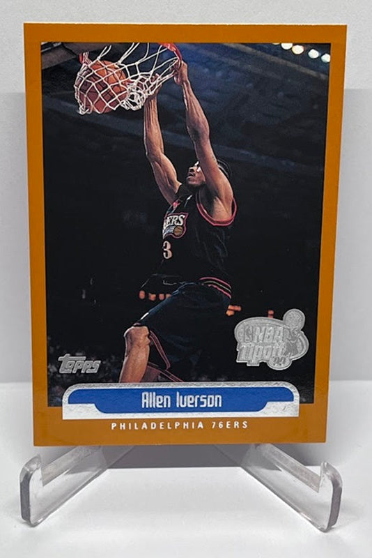 1999 Topps NBA Tipoff 99 Allen Iverson Philadelphia 76ers #66