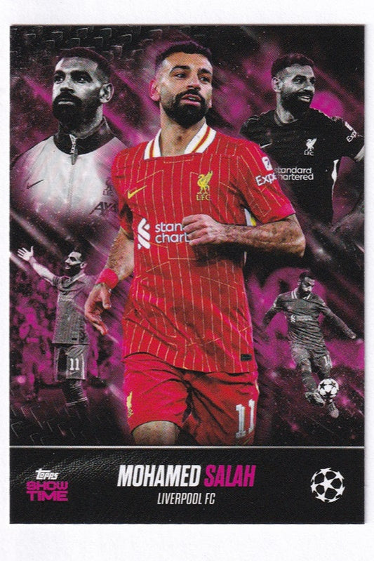 2024-25 Topps Showtime Show Up Mohamed Salah Liverpool