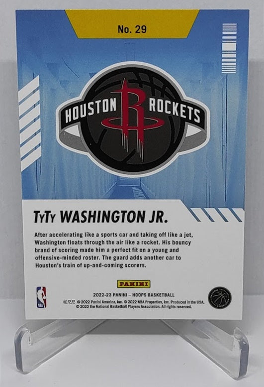 2022-23 Panini Hoops Arriving Now TyTy Washington Rockets #29