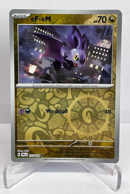 Pokemon Entwicklungen in Paldea eF-eM 152/193 Reverse Holo Deutsch #99