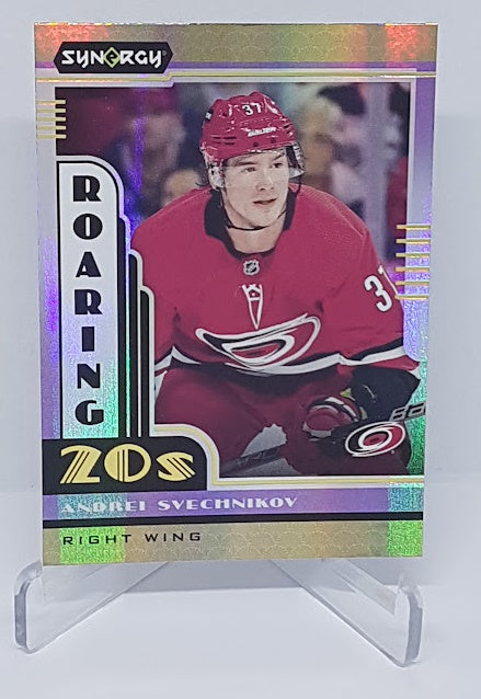 2021-22 Upper Deck Synergy Roaring 20s Andrei Svechnikov Hurricanes