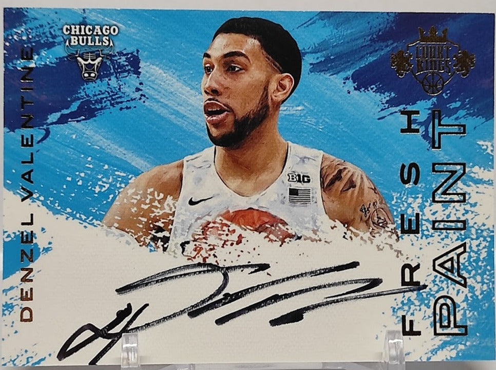 2016-17 Panini Court Kings RC Denzel Valentine Chicago Bulls 078/200