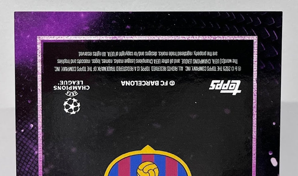 2024-25 Topps UCC Showtime Autograph Raphinha FC Barcelona 02/25 *5