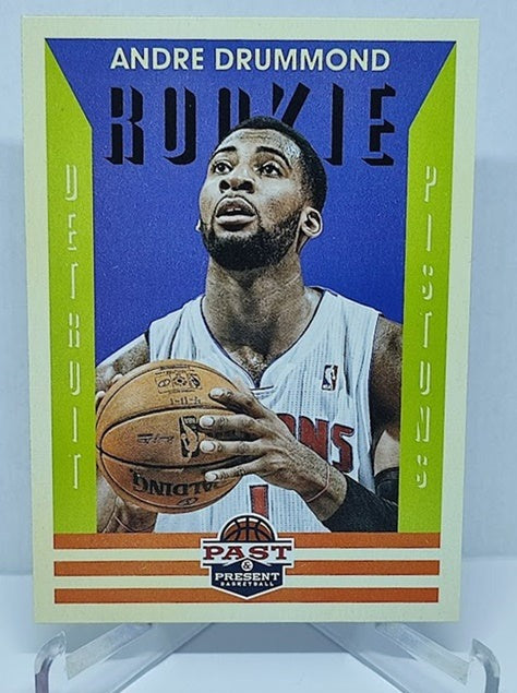 2012-13 Panini Past & Present Rookie Andre Drummond Detroit Pistons #243